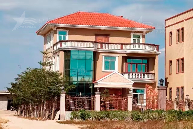 每一張屋面合成樹脂瓦都是藝術(shù)品，都獨(dú)具匠心！