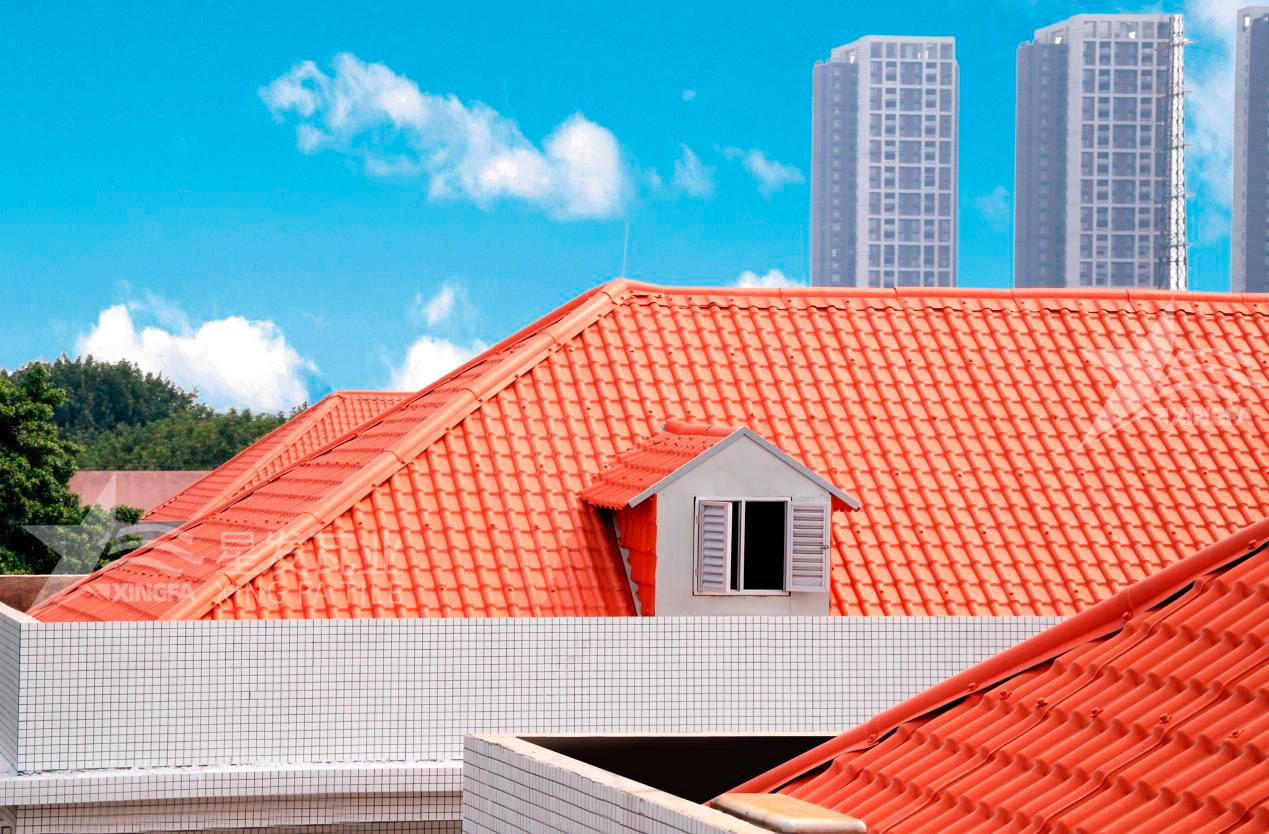 屋面建材首選--合成樹脂瓦，都用在哪里了？