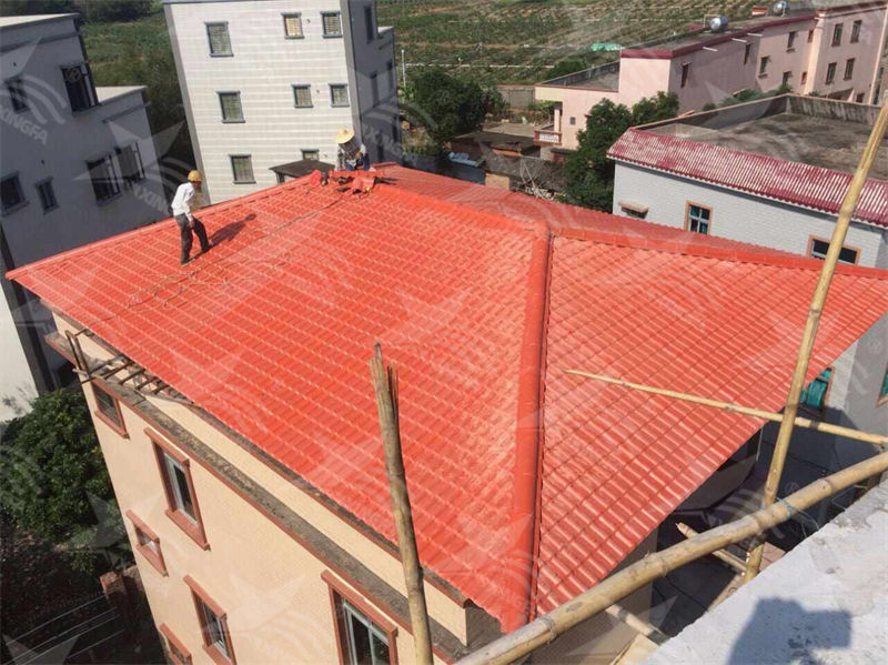 探秘農(nóng)村自建房建房利器！樹脂瓦多少錢一平，合成樹脂瓦價格揭秘！